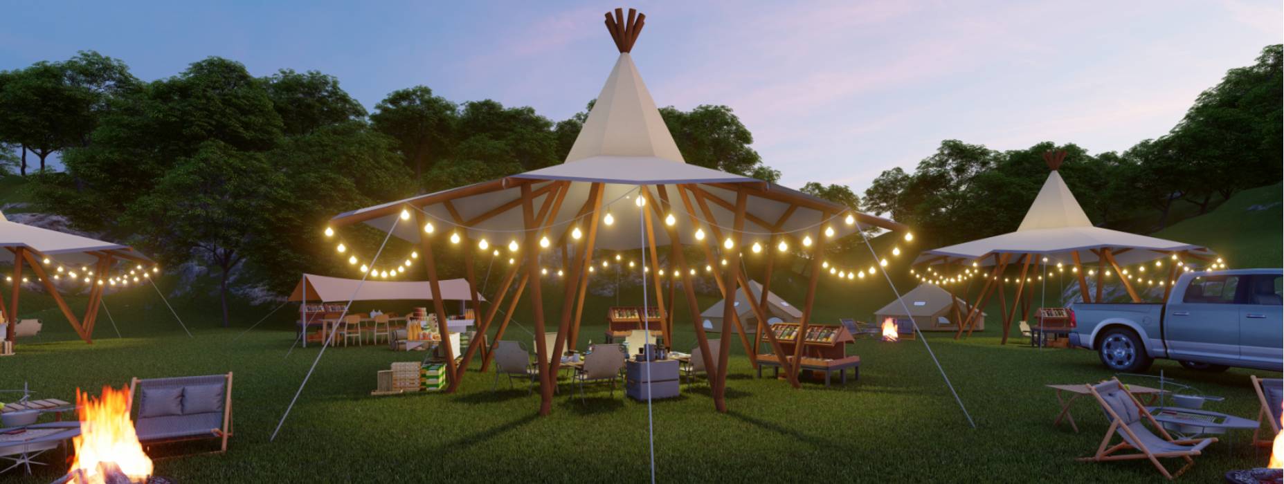 蕉城区露营帐篷酒店厂家